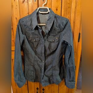 Guess Denim Button-Up Shirt